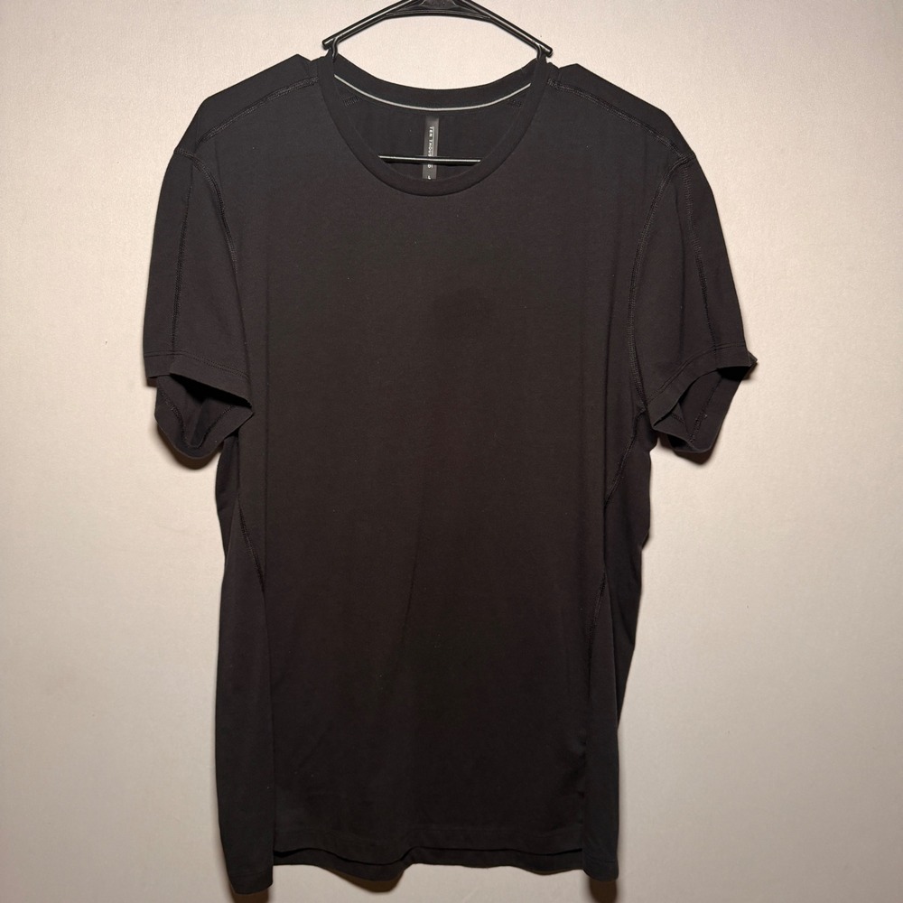 Ten Thousand Durable Shirt Mens Large Black Polyester Cotton 160 GSM Workout